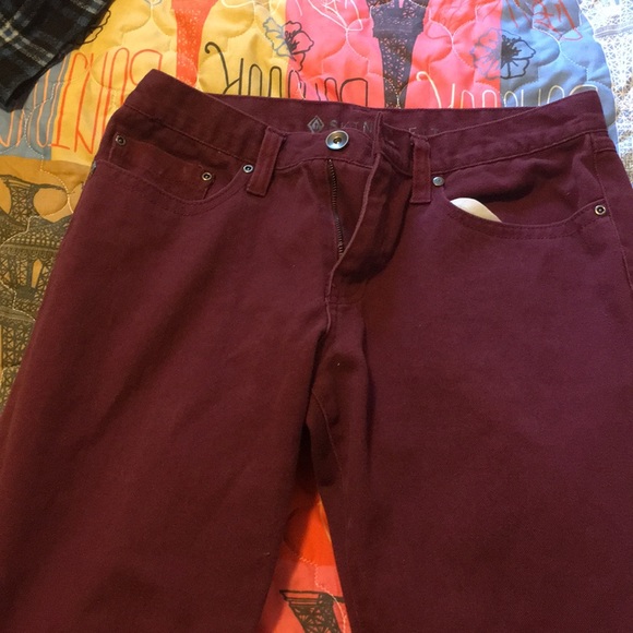 Red skinny fit pants - Picture 1 of 3